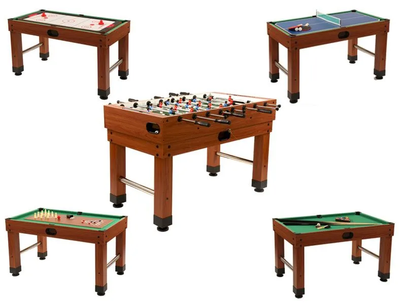 Multifunctional game table with 9 game options Multifunctional game table with 9 game options
